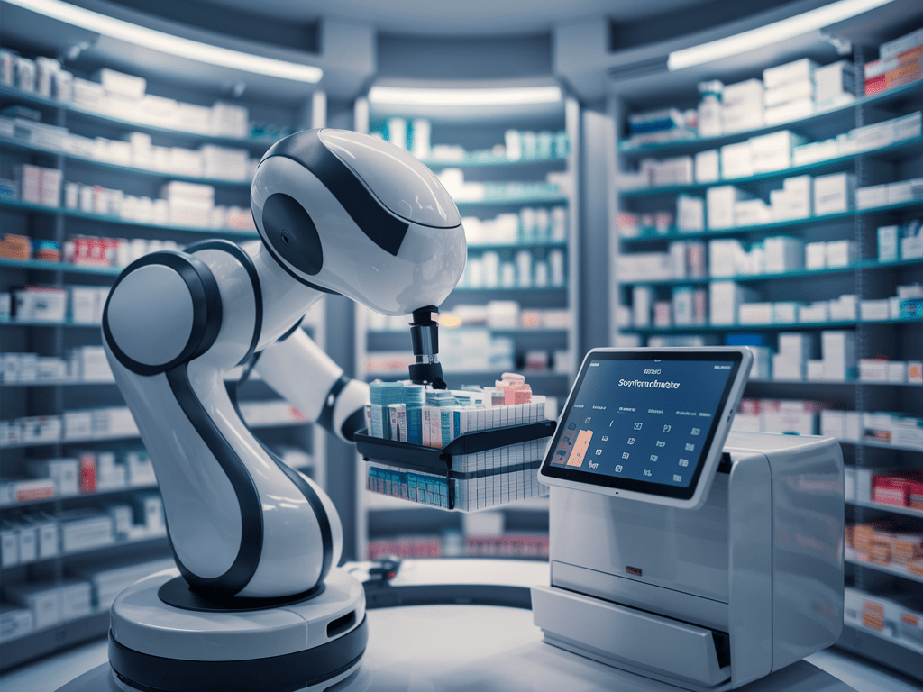 Robotica en Industria Farmaceutica